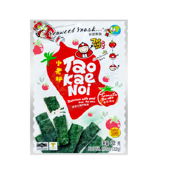 Высококачественная и вкусная закуска, томатный соус со вкусом таканои, закуска из морских водорослей из Таиланда