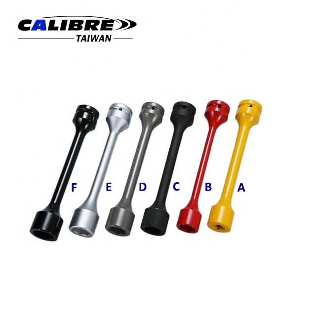 CALIBRE 1" Dr. Hexagon Torque Extra Deep Impact Socket Torque Limiting Socket Set