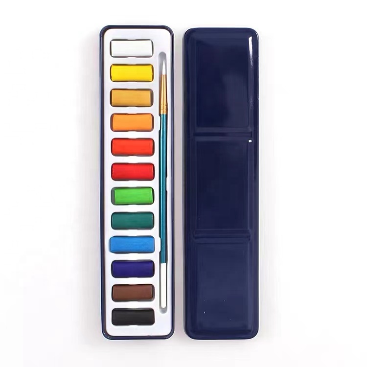 12/24/36 36 Colors In a Lightweight and Portable Metal Case Watercolor Paint Set Without Any brand
