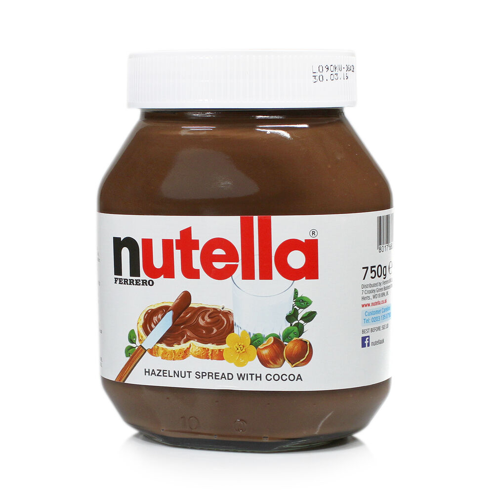 Nutella Chocolate : Ferrero Nutella 350g ,750g, 800g