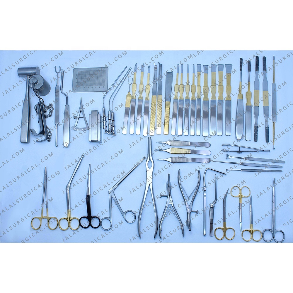 Rhinoplasty Instruments Set 50 Pcs of Nasal Surgical Instruments, Nose Plastic Surgery Instruments, ENT Surgical Instruments Set