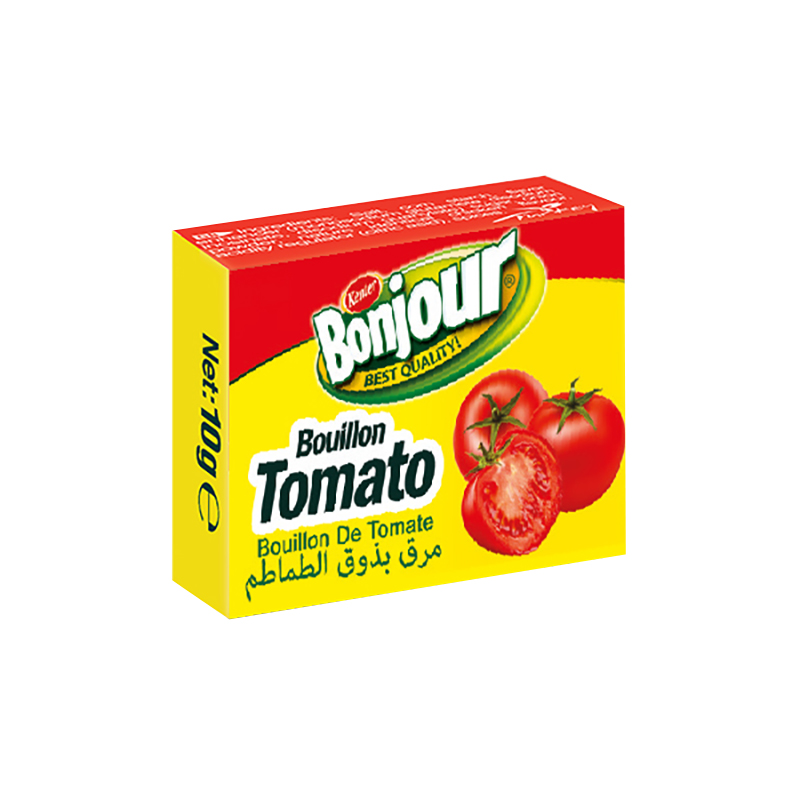 Bonjour Chicken, Tomato, Beef Bouillon Cube