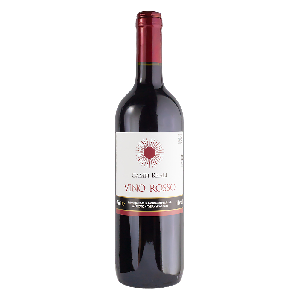 Italian High Quality red wine SOLE 75 cl CAMPI REALI
