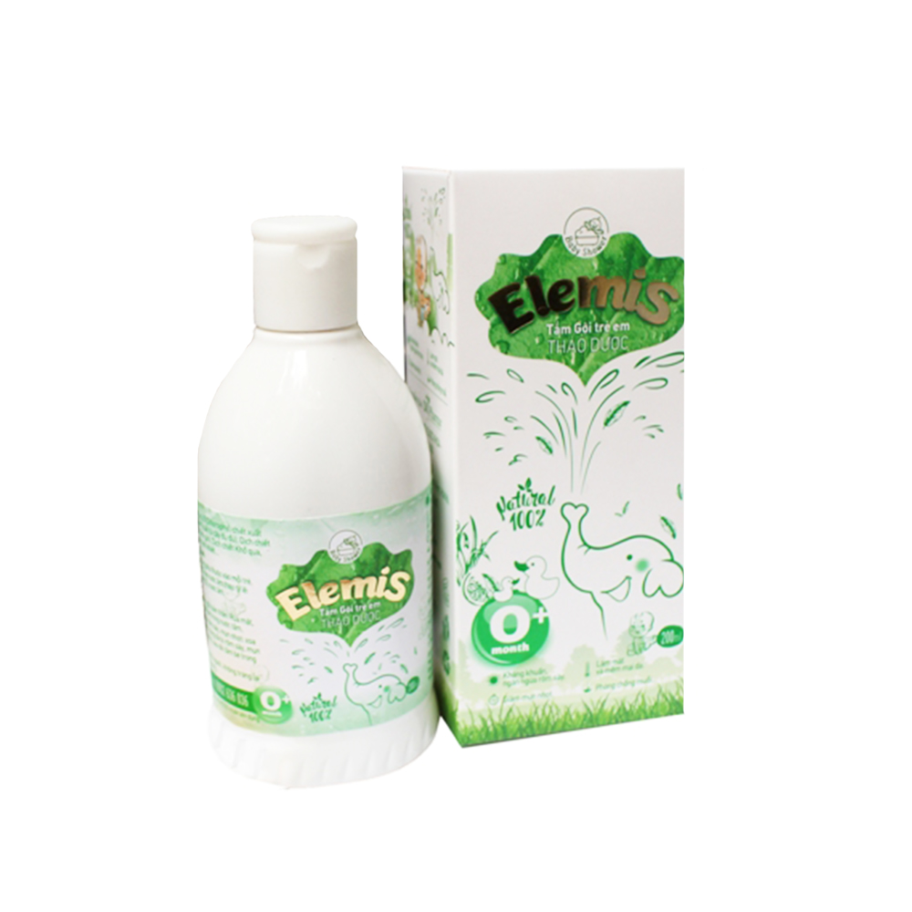 HERBAL BABY SHOWER MADE FROM 100% NATURAL INGREDIENTS