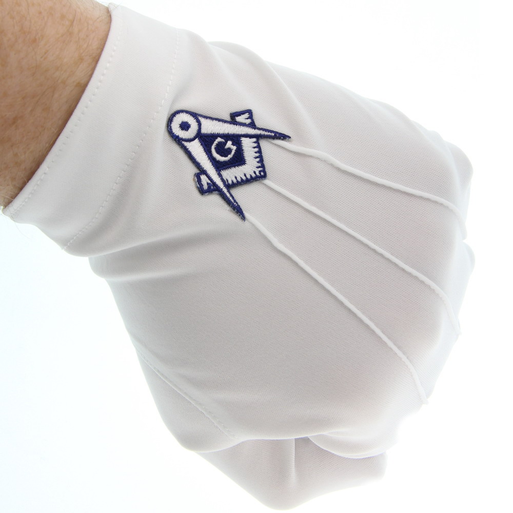 Gloves Embroidered traffic police gloves white gloves