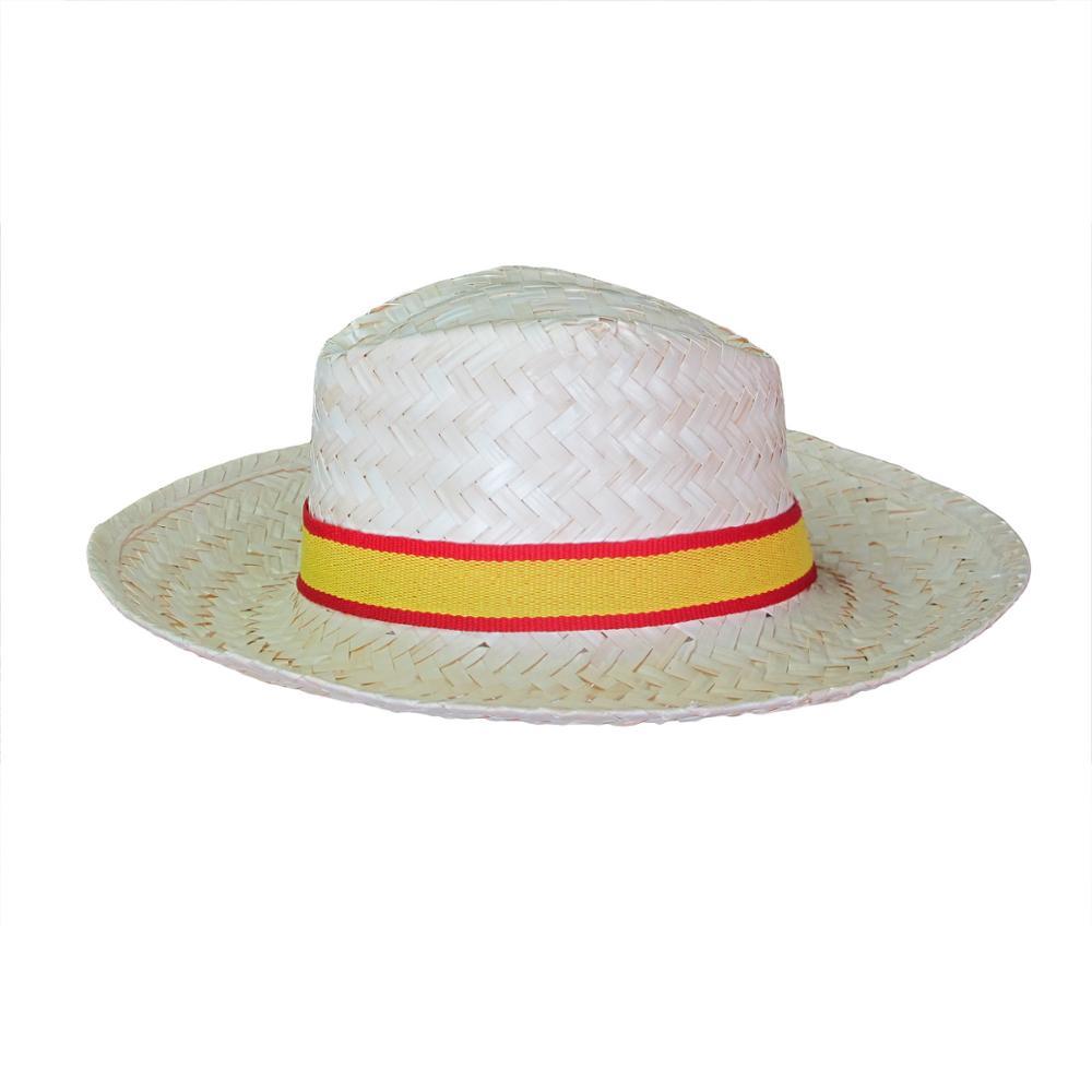 ODM OEM Factory Price Natural Palm Leaf Hat Pink Cowboy Hat for Kids Summer Fashion Beach Hat Made in Vietnam