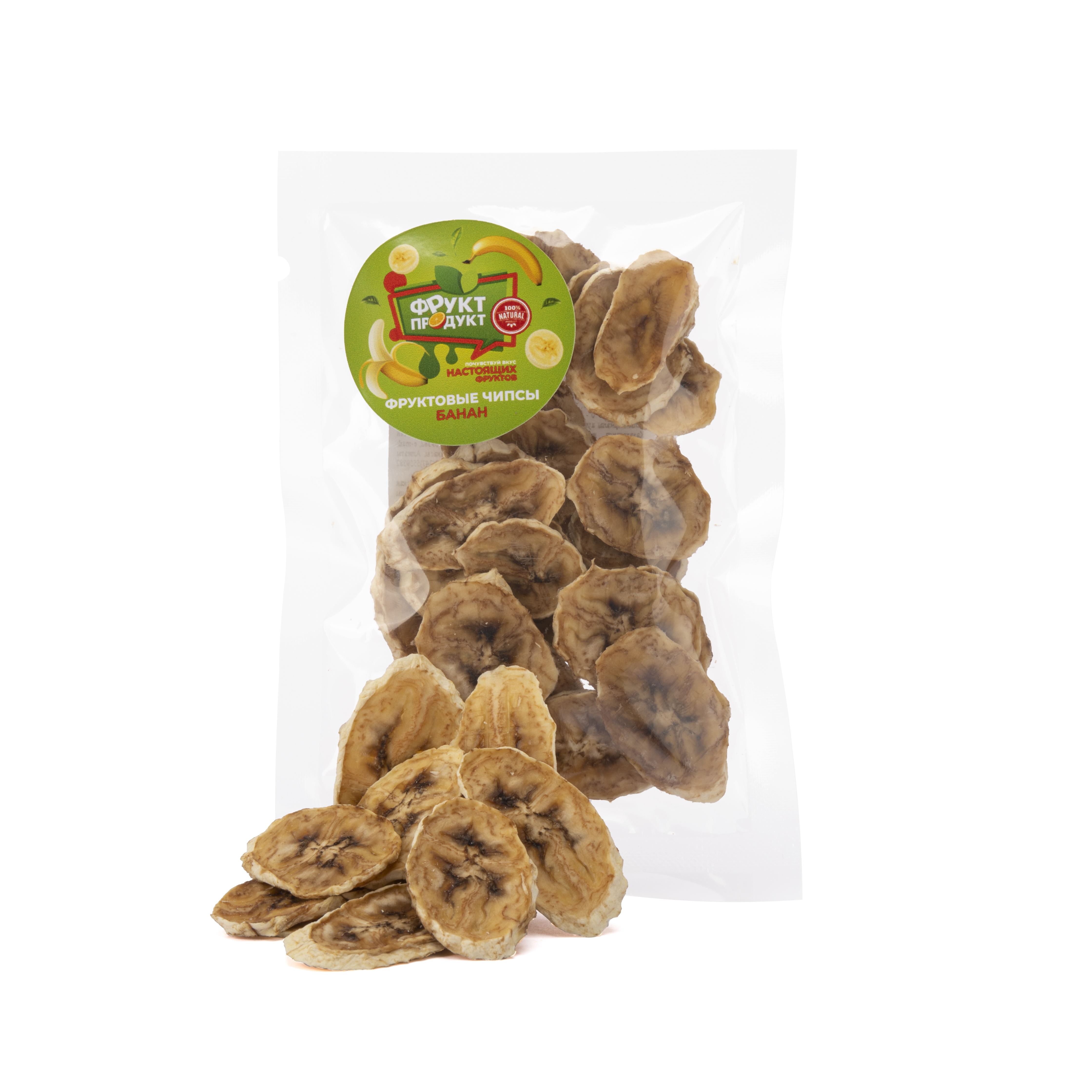 Бананы с фруктовыми чипсами 30 г