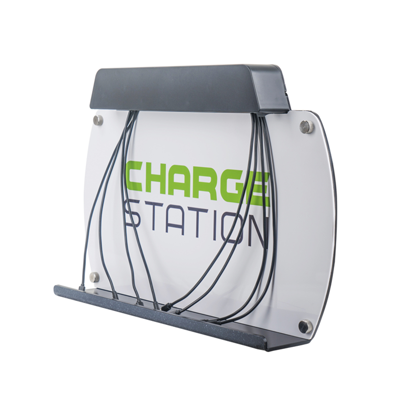Bar Charger Solar Power Kits Ac Floor-Mount Pile Ev Charging Station