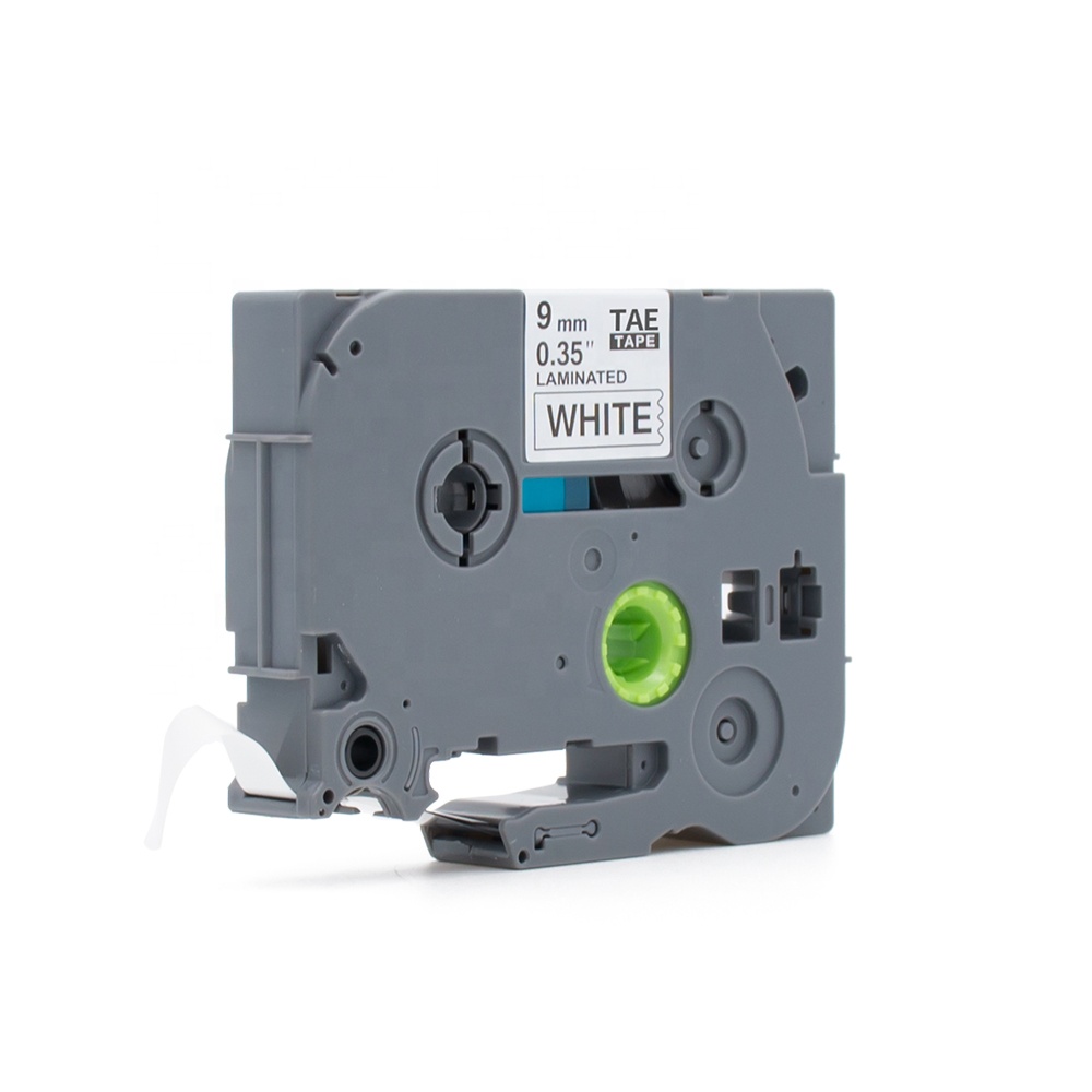 Tatrix TZ221 TZe221 TZ-221 TZe-221 9 мм черный на белом совместимые ламинированные этикетки ленты картридж для Brother P Touch PT-1010