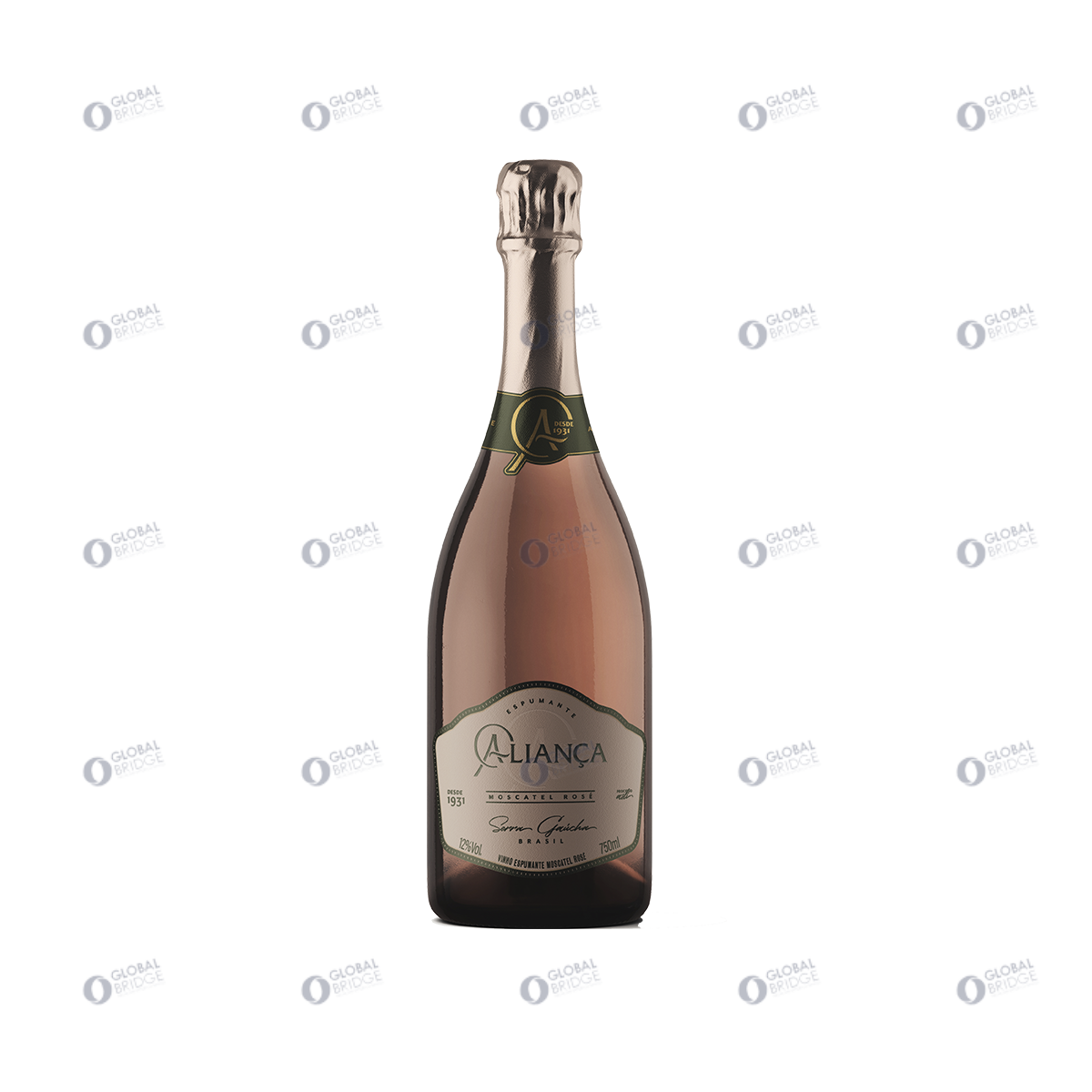 Розовое блестящее вино Moscatel Alianca, бразильский напиток 750 мл, 7.5% спиртовой метод для питья, винный напильник, Красный виноградный напиток