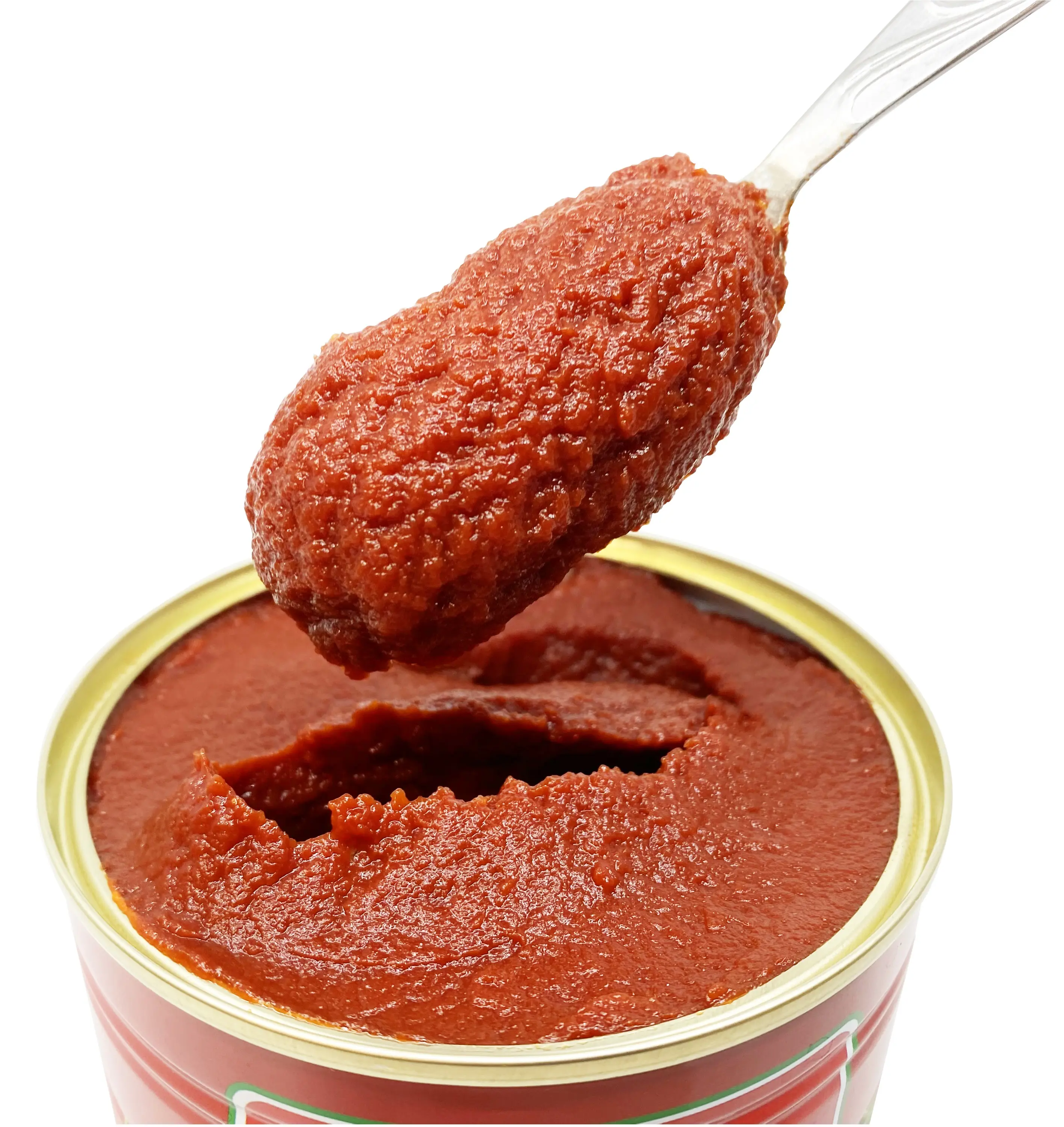 Halal Tomato paste canned food 22-24% Brix Easy Open Tomato Paste