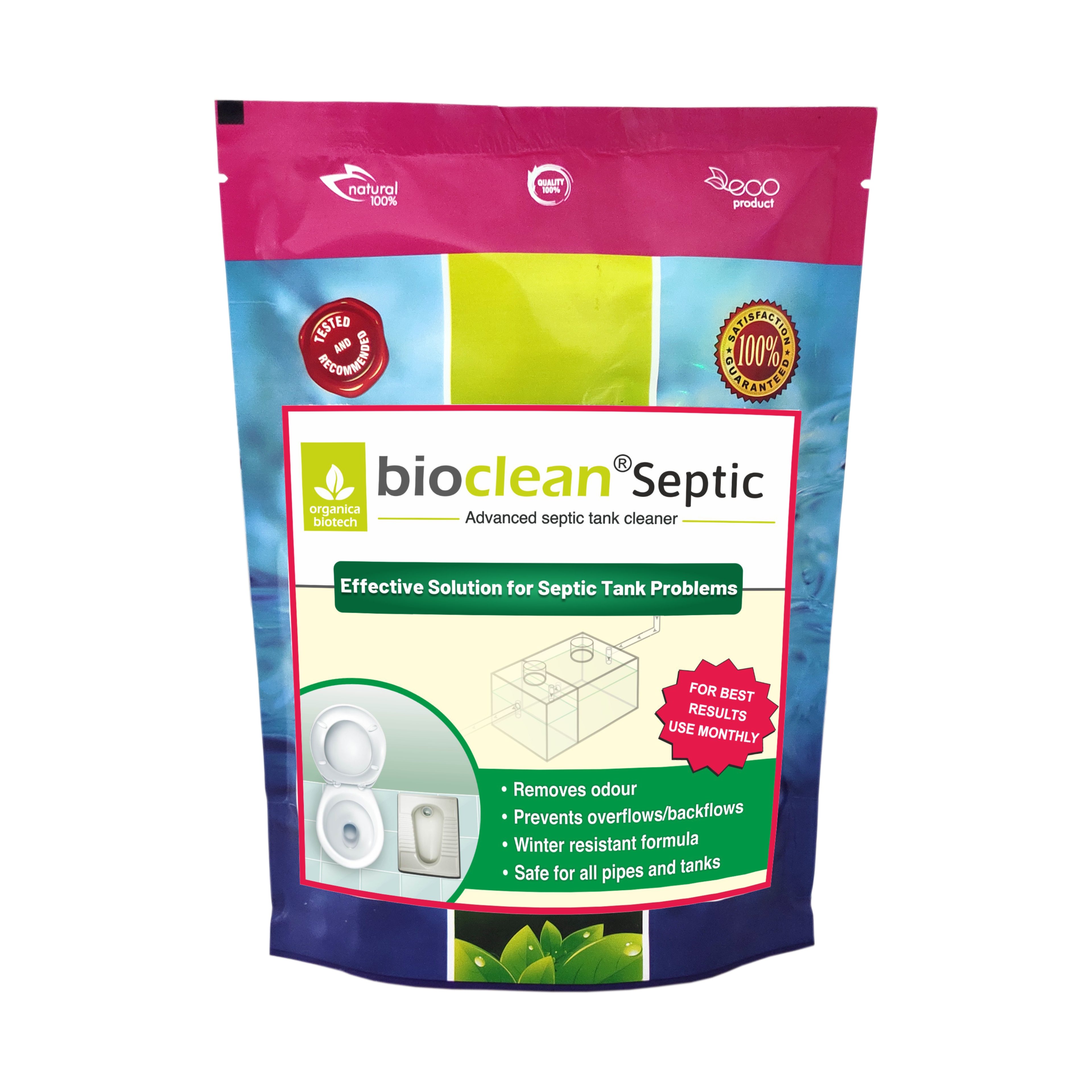 Enzyme and Bacteria for septic tank treatment