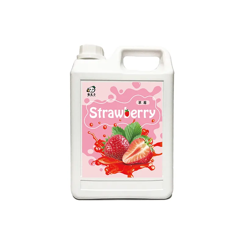 Strawberry Concentrated Juice Pulp Puree Jam Concentrate Syrup Fruit