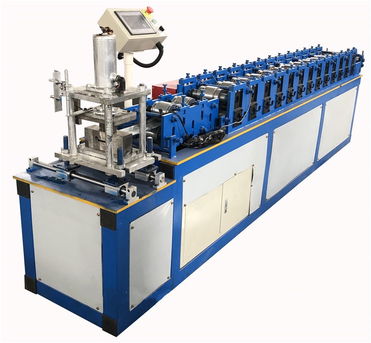 Former steel strip stud and runner manufactured roll forming aluminum roller shutter door machine