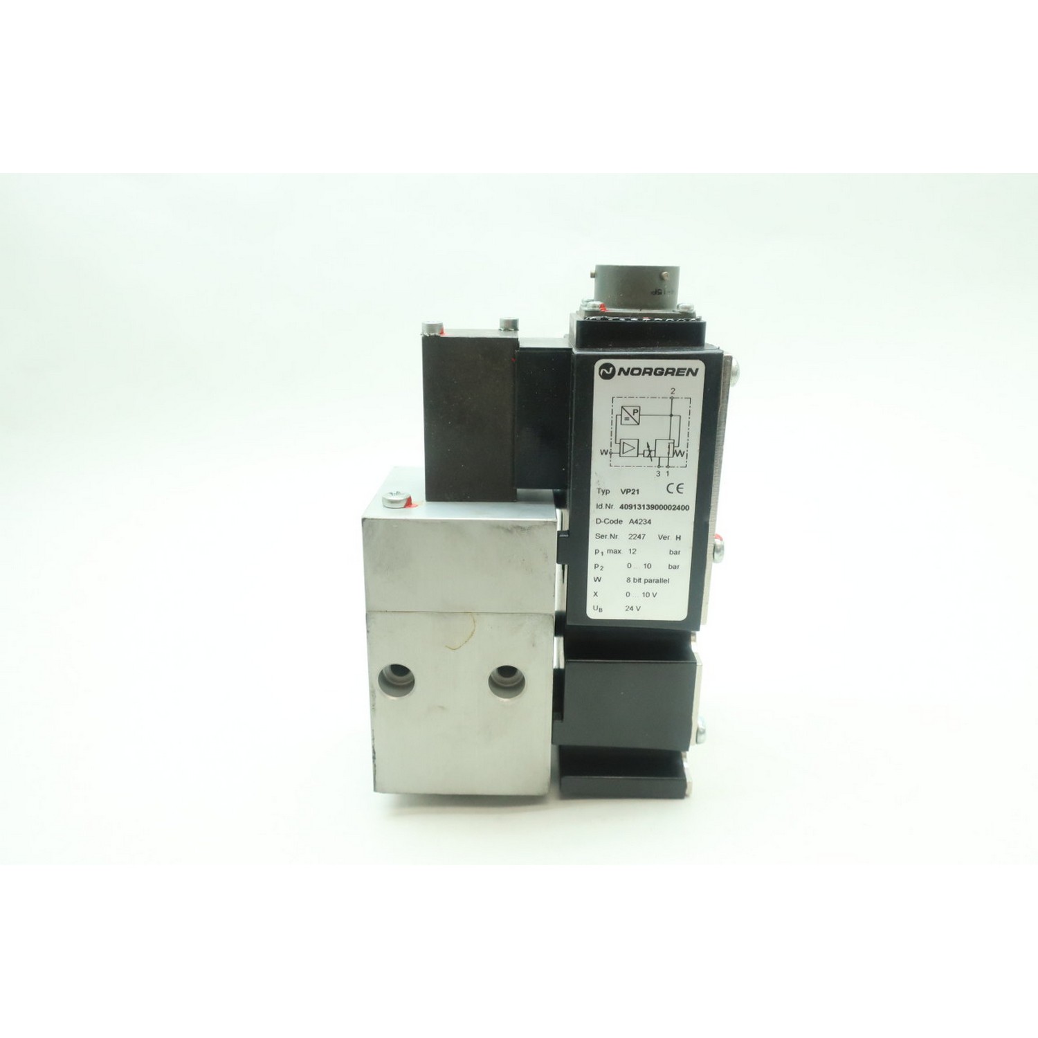 Электромагнитный клапан NORGREN VP21 0-10V-DC