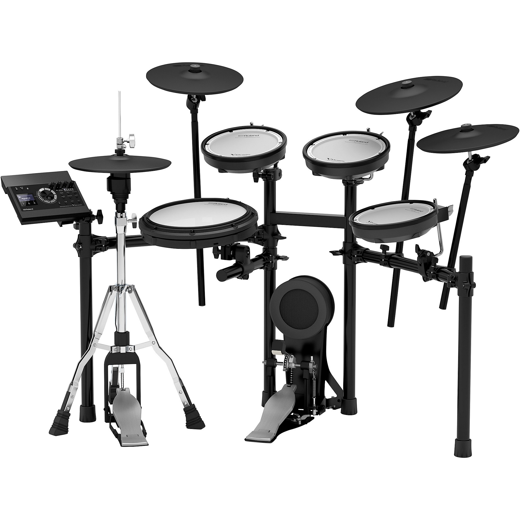 Лучший оригинальная печатающая головка ROLAND TD-17KVX V-DRUMS Электронная ударная установка барабан основы комплект