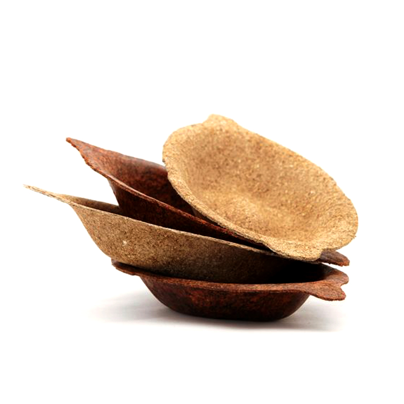 Wholesale Latest Design Manufacturer Custom Eco-Friendly Recyclable Wheat Straw Pulp Dry Press Molded Pulp Packaging