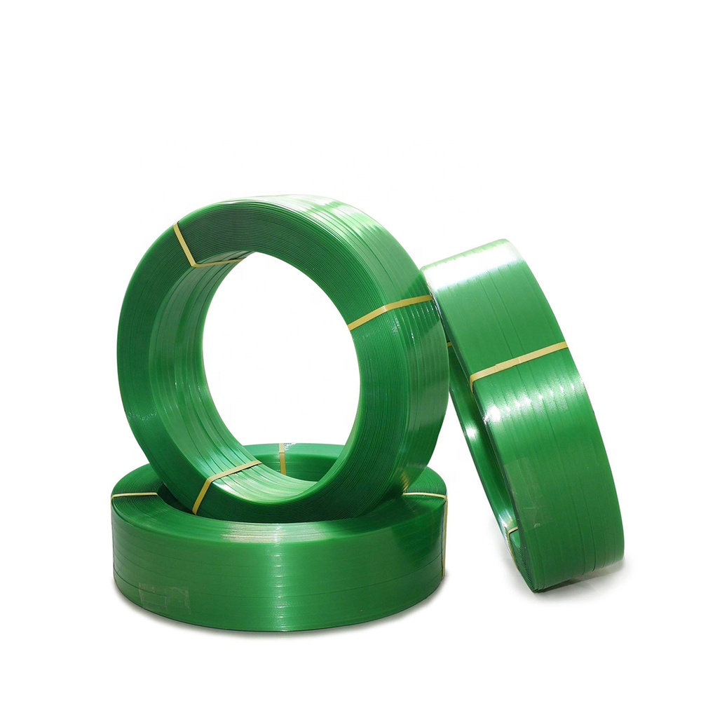 Good Quality PET Strapping Belt made from 100% post consumer PET bottles