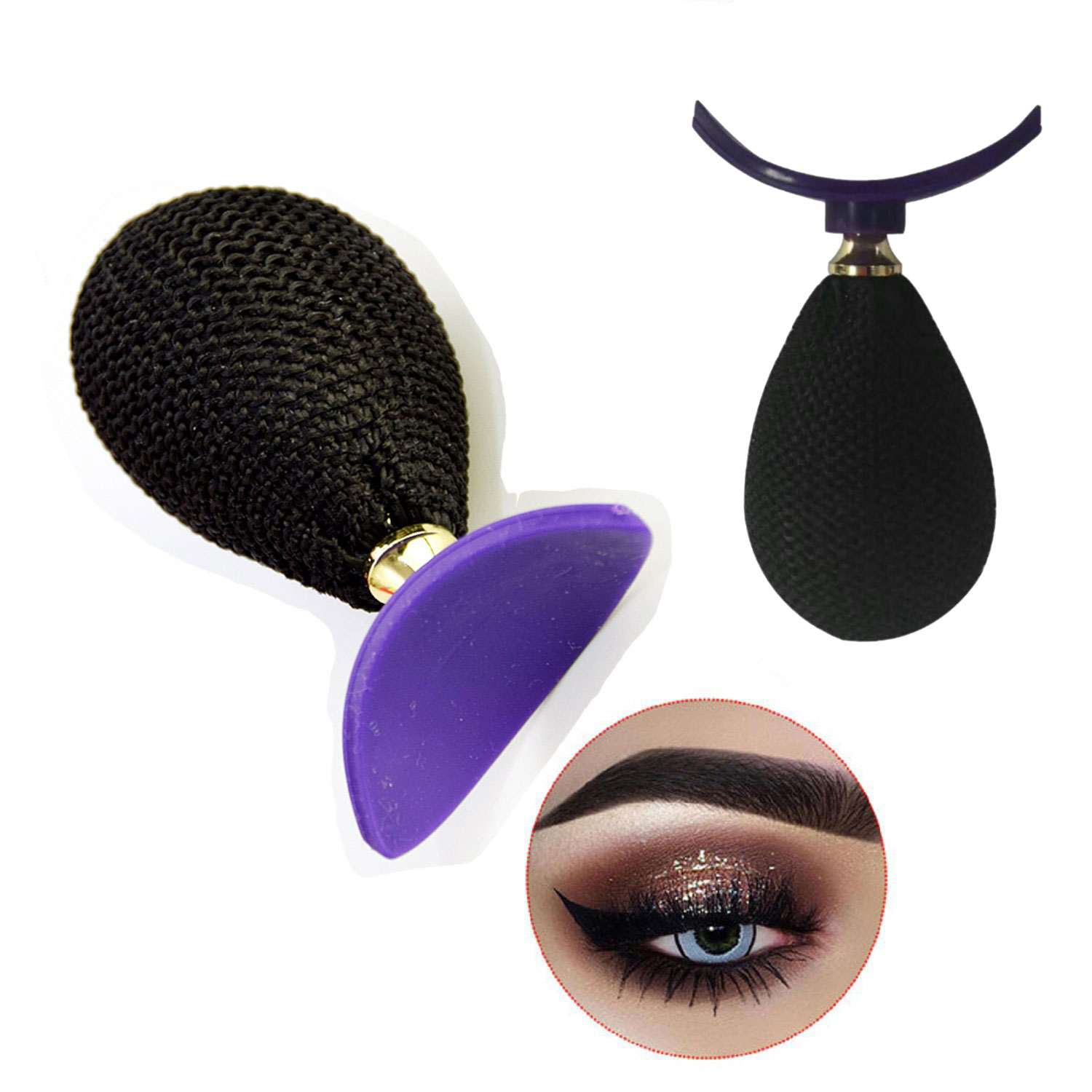 Lazy Eyeshadow Stamp Crease - Lazy Eyes Makeup Draw Tool make precise eyeshadow in seconds