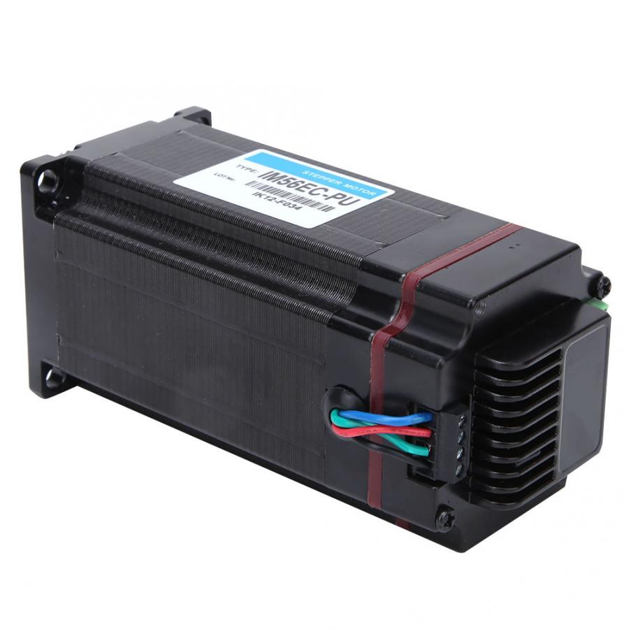 Низкая вибрация NEMA23 24V 48V 1.0Nm гибридный Электрический интегрированный шаговый двигатель для маркировочной машины