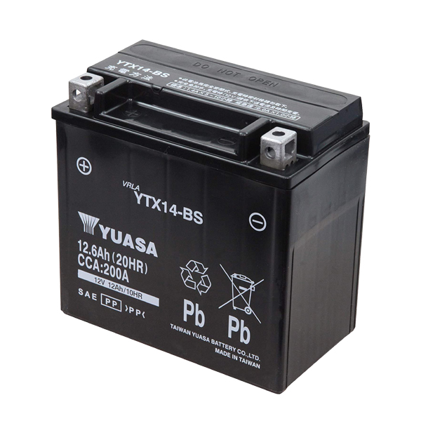 12V 12AH YTX14-BS мотоцикл аккумуляторная батарея