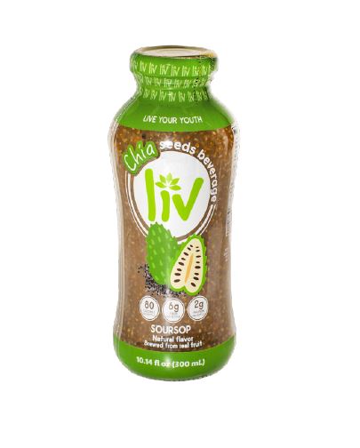 Протеиновый напиток Chia Liv Soursop с высоким содержанием волокнистых белков и антиоксидантов