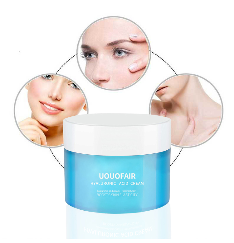 private label organic facial moisturizer korean skin care cream anti-aging Hyaluronic Acid Cream