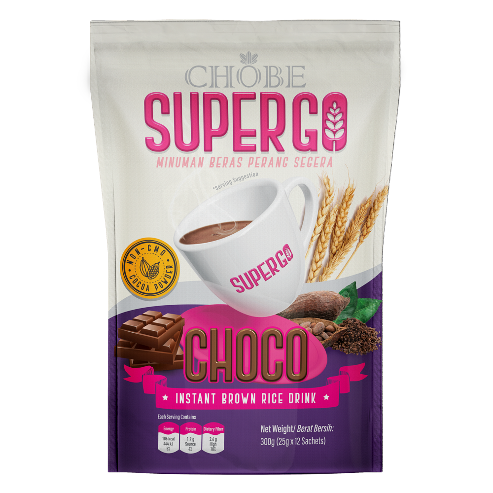 Шоколадный напиток из коричневого риса CHOBE SUPERGO