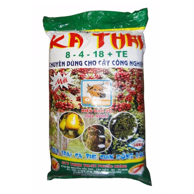 Ka Thai (8 - 4 - 18 + TE): специализированное удобрение NPK для промышленных культур