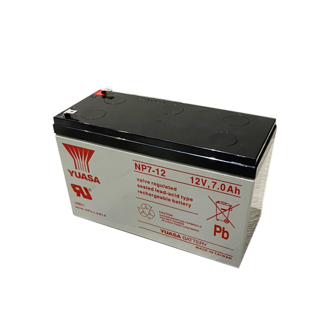 Свинцово-кислотный аккумулятор зарядное устройство батареи np7-12 12v 7.0ah батарея