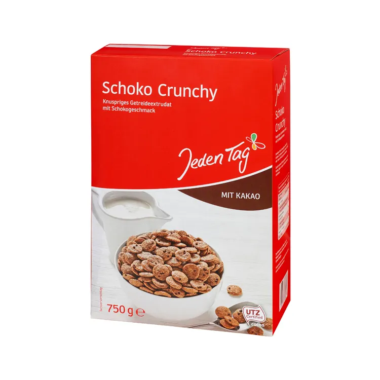 Частная Этикетка/Заказная этикетка Schoko Crunchy, сделанная в Германии