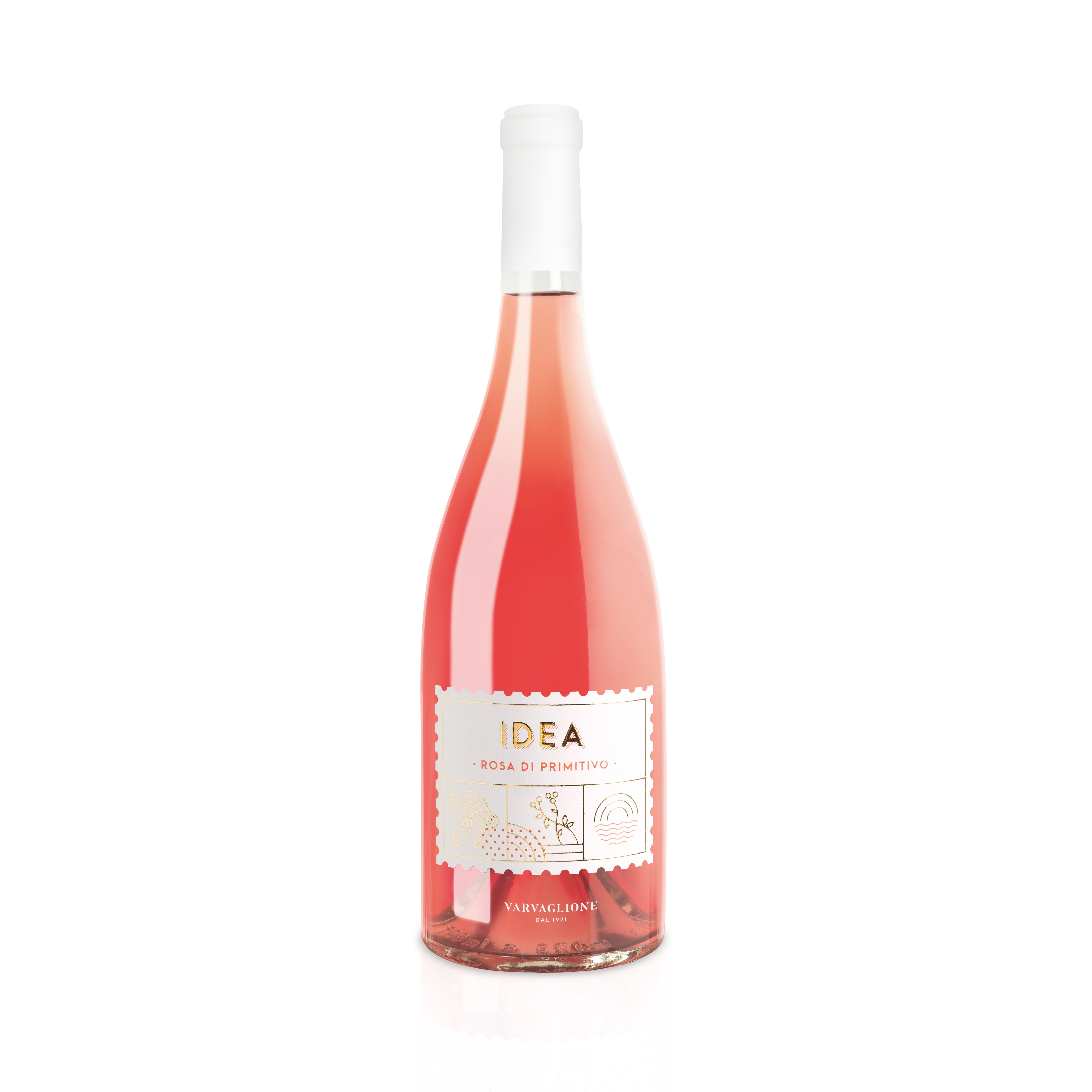 Italian high quality still table wine Primitivo rose Idea