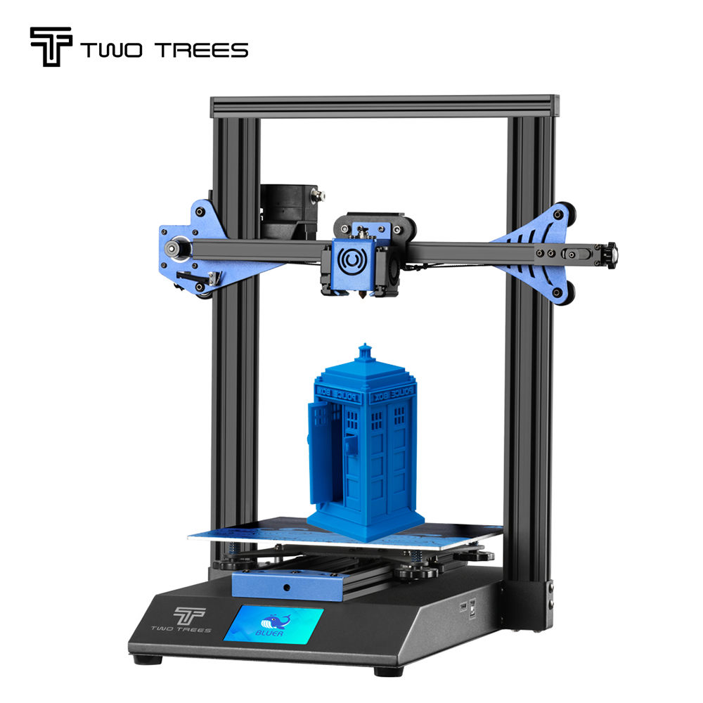 Twotrees синее imprimante 3 d Друкер комплект impressora fdm печати экструдер 3D принтер печатающий станок металла