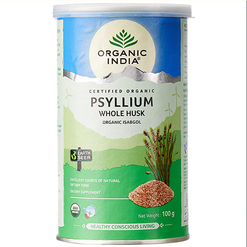Органическая Индия вся шелуха Psyllium (100 г)