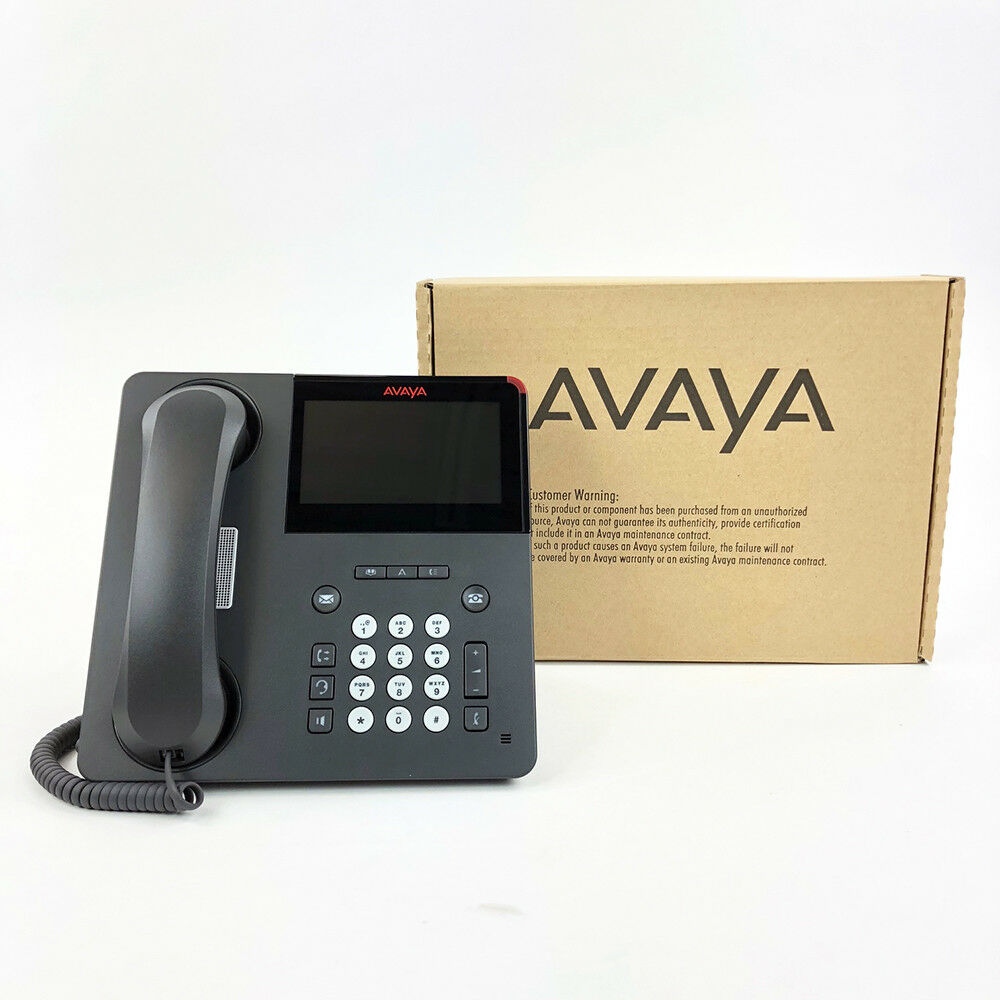 Черный бизнес-телефон Avaya 9641GS VoIP