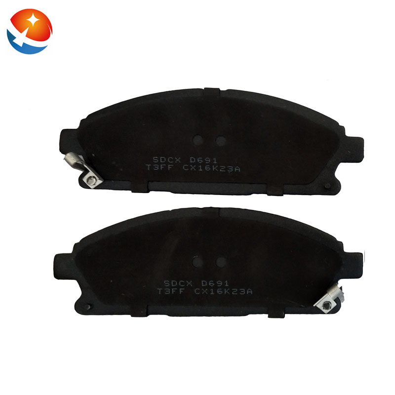 SDCX D691-7566 GDB3312 автомобильные высококачественные тормозные колодки для Nissan Pathfinder 96-98, X-Trail 01-09
