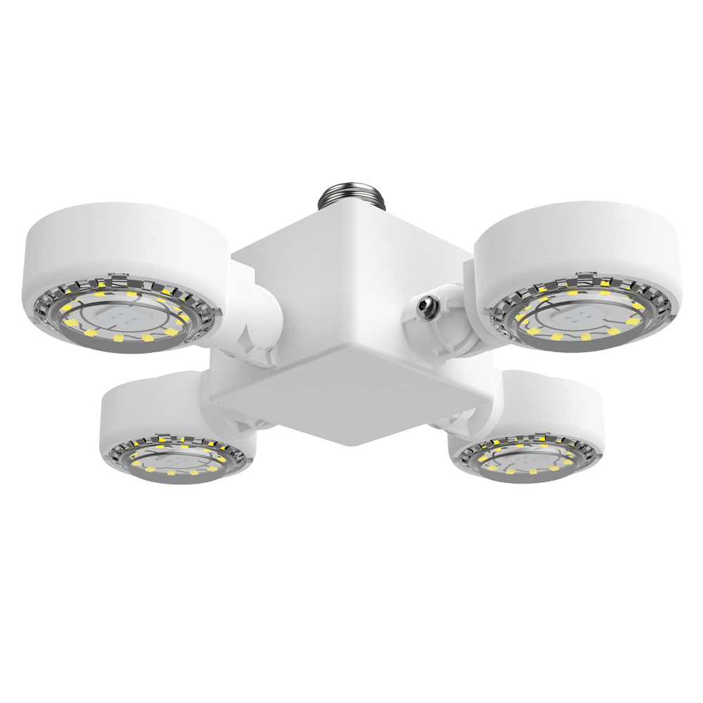 Sansi 30w 3000lm 5000K 110 к 277vac коммерческий светодиодный вентилятор гараж прожекторное освещение для парковки и склад двор сад