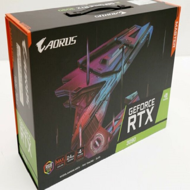 ORIGINAL 2021 GIGABYTE AORUSS GeForce RTX 3090 MASTER 24GB GPU Graphics Card