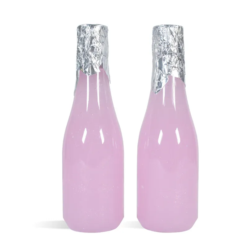 China wholesale bulk champagne bottle clear spa liquid bubble bath