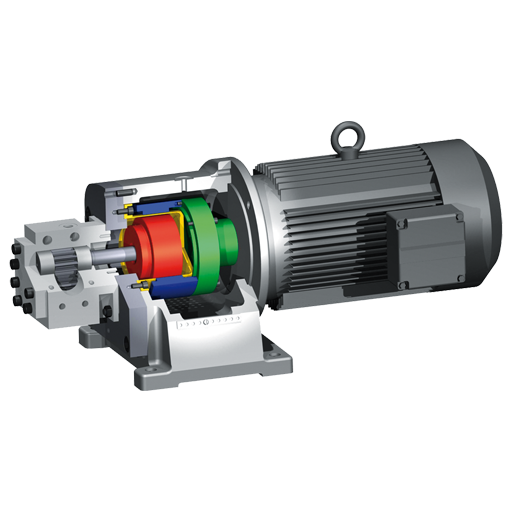 Magnetic coupling for chemical and industrial processes
