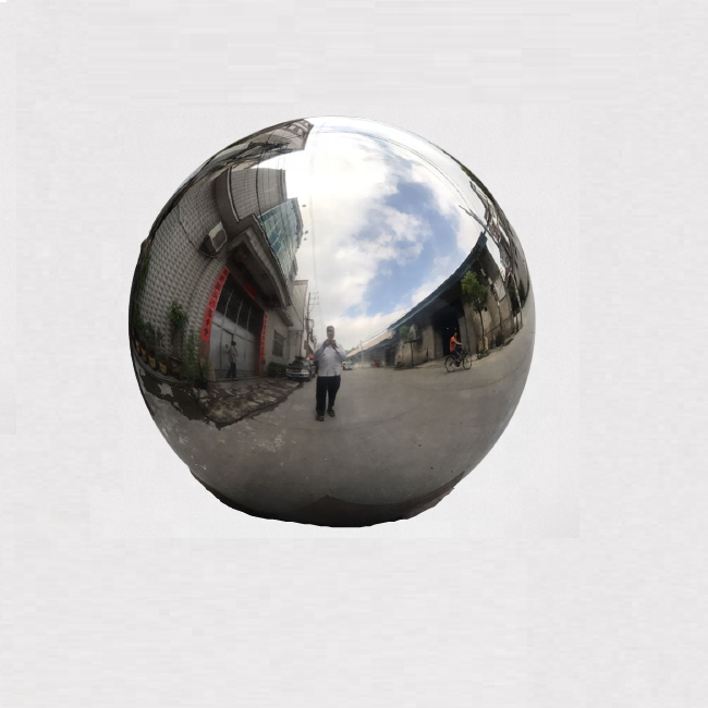 304 Customize Large Metal Sculpture Stainless Steel Hollow Ball