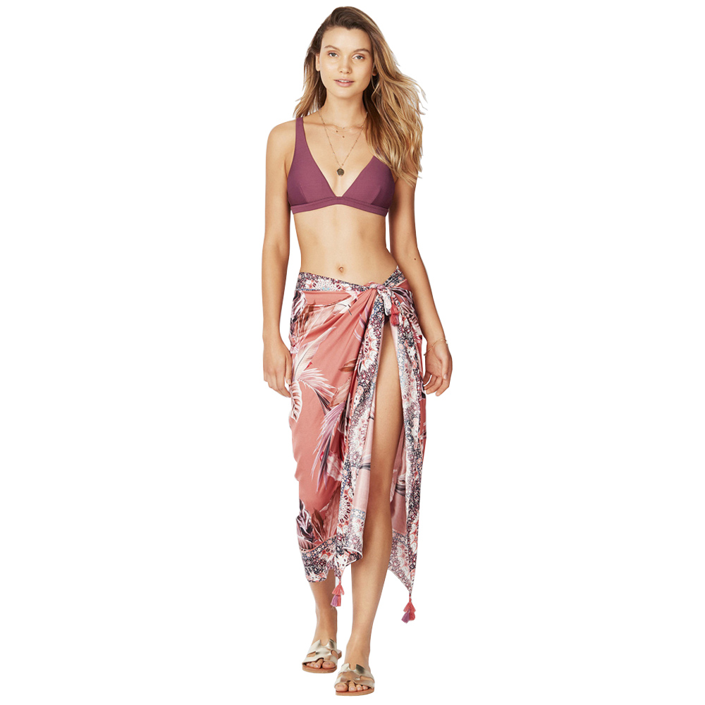 wholesale new fashion cotton sarong custom logo 2020