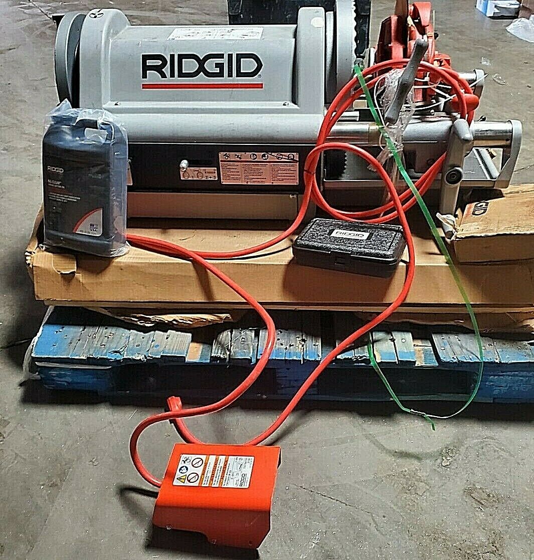 100% New Authentic 1224 Pipe Threading Machine