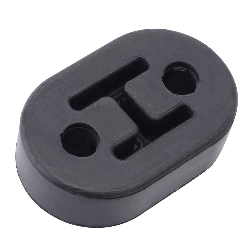 Bushing Mount 2 Holes Car Rubber Exhaust Hanger Insulator Bracket