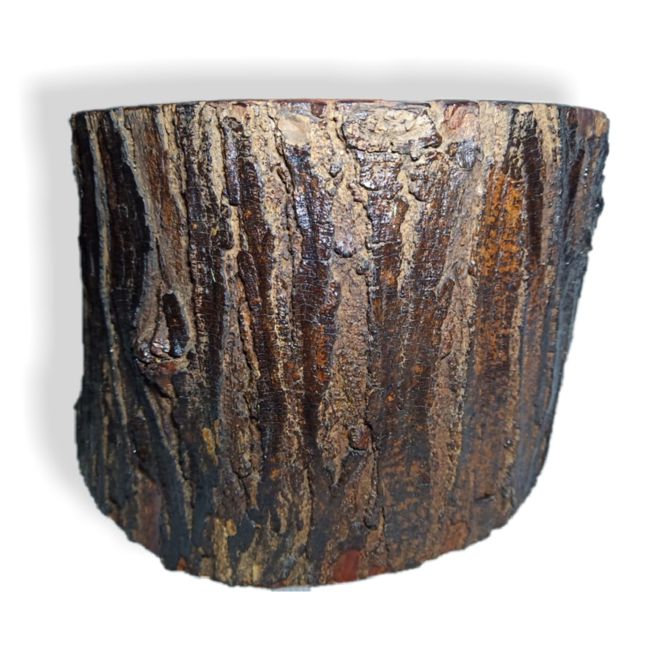 Best Seller Natural Bark Wood Vase flower with satisfaction guarantee