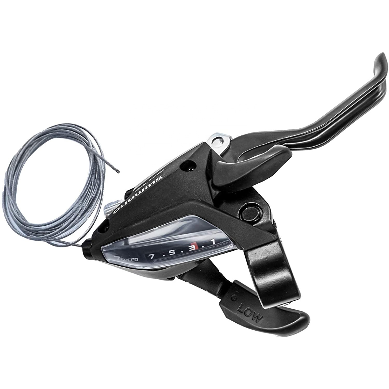 Shimano Bike Shifter ST-EF500,7 Speed Right Brake Lever with Inner Cables,Ergonomic Handle for MTB