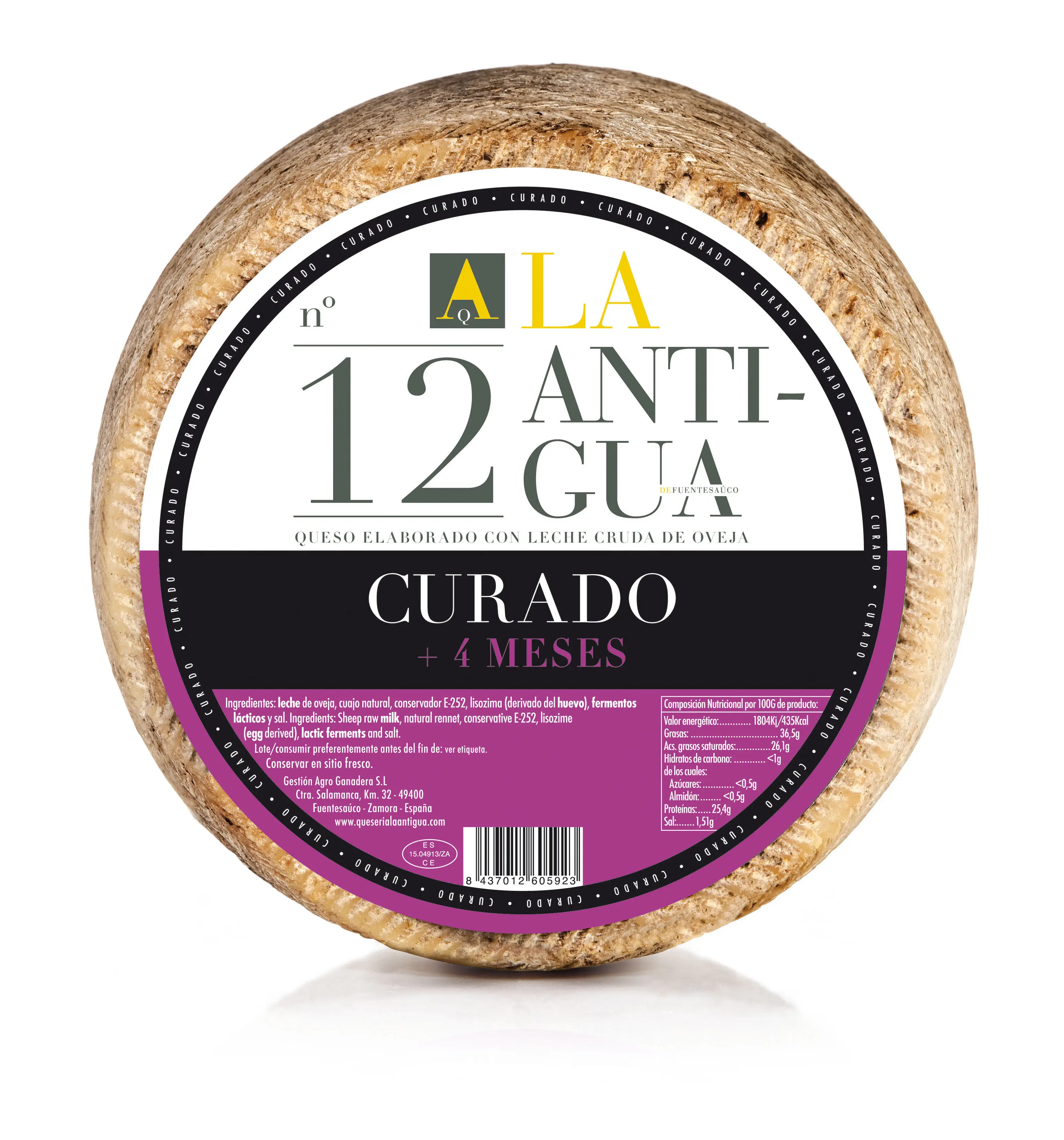 La Antigua Cured Sheep Cheese