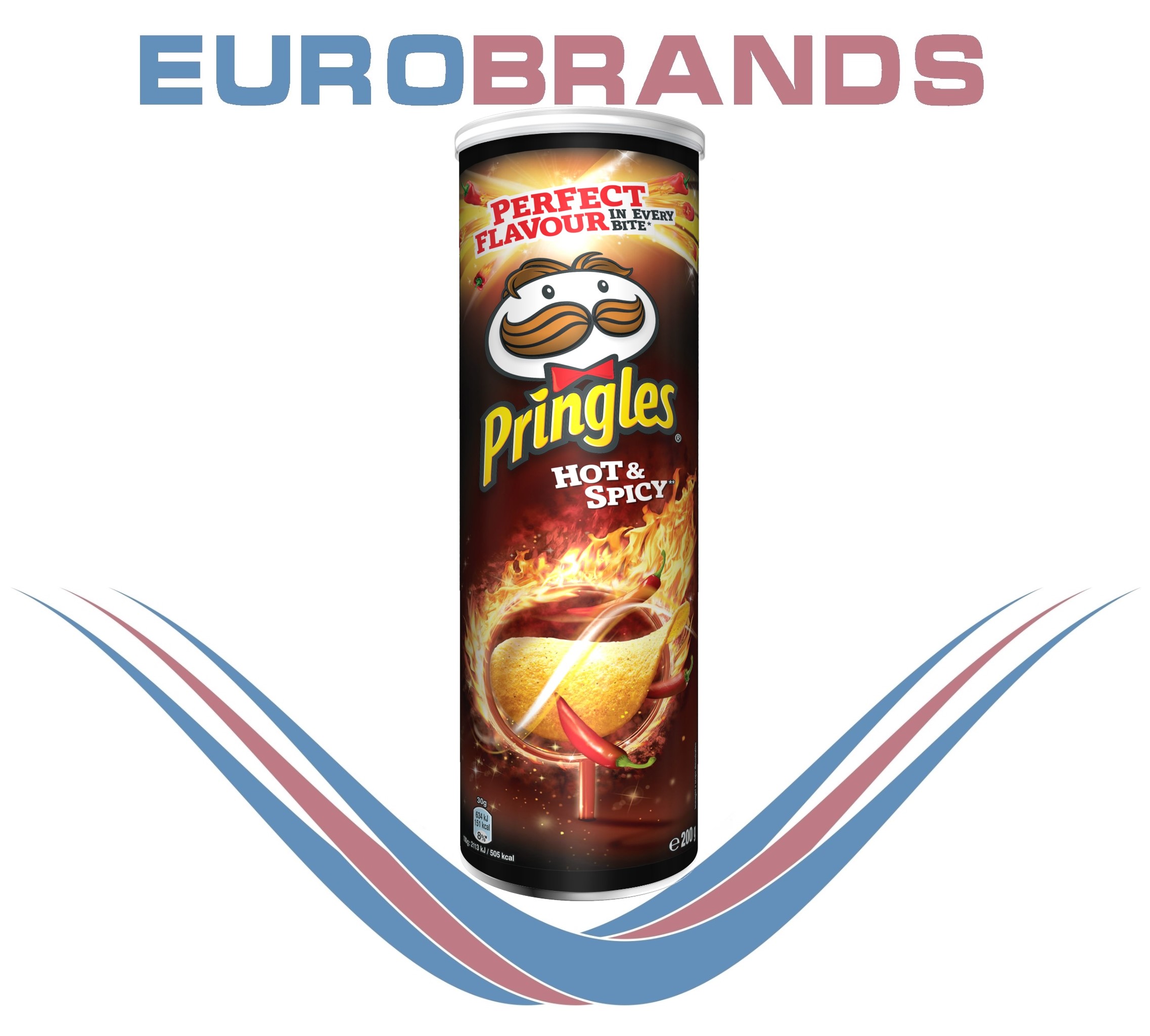 Pringles DE Hot & Spicy 200 г
