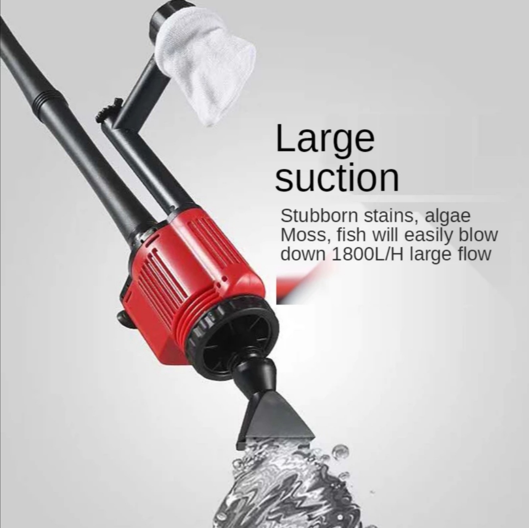 Aquarium Gravel Cleaner, Electric Gravel Filter Cleaning, Automatic Vacuum Water Changer