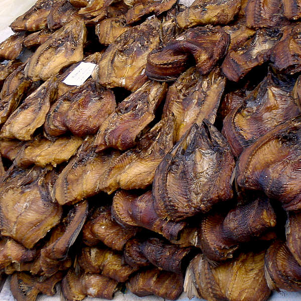 Копченая сома, продажа сушеных вкусных сомов